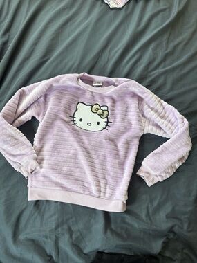 Hello Kitty Light Purple Sequin Accent Top